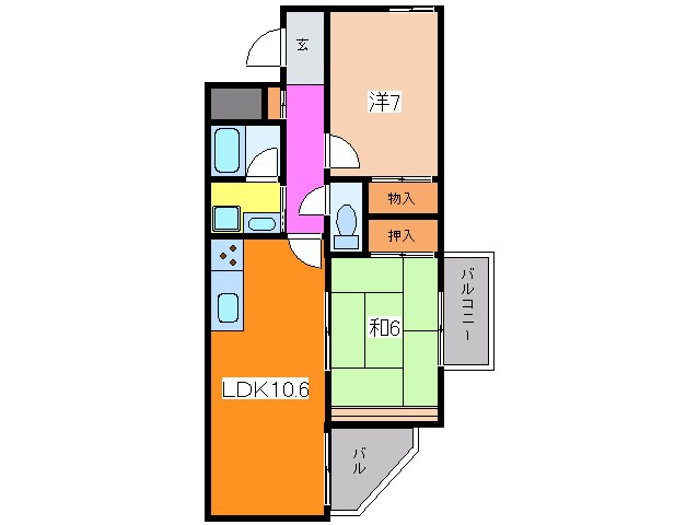 間取り図 メゾン・ド・雅