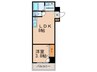 YSmaisonGRACE 1LDKの間取り