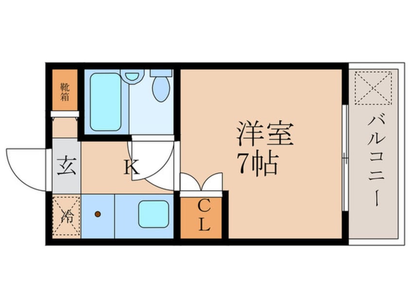 間取図 コスモクリーンハイツ