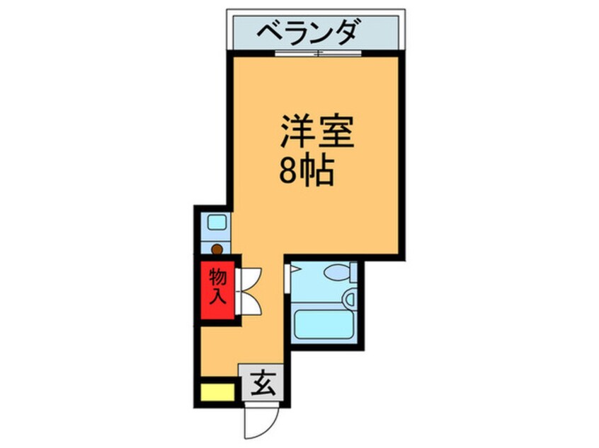 間取図 セヴィア岡山手