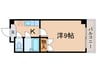 ベルビュー芦刈山 1Kの間取り