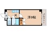 ベルビュー芦刈山 1Kの間取り