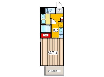 間取図 Ｋ－ｆｌａｔｓ