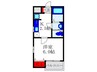 Ｌ＆Ｃスタ－ハイツＮｏ15 1Kの間取り