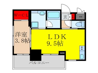 間取図 ノルデンタワ－江坂プレミアム