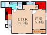 仮)山本町北８丁目アパート 1LDKの間取り