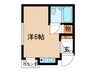 ホームズ・ムラタ 1Rの間取り