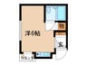 ホームズ・ムラタ 1Rの間取り