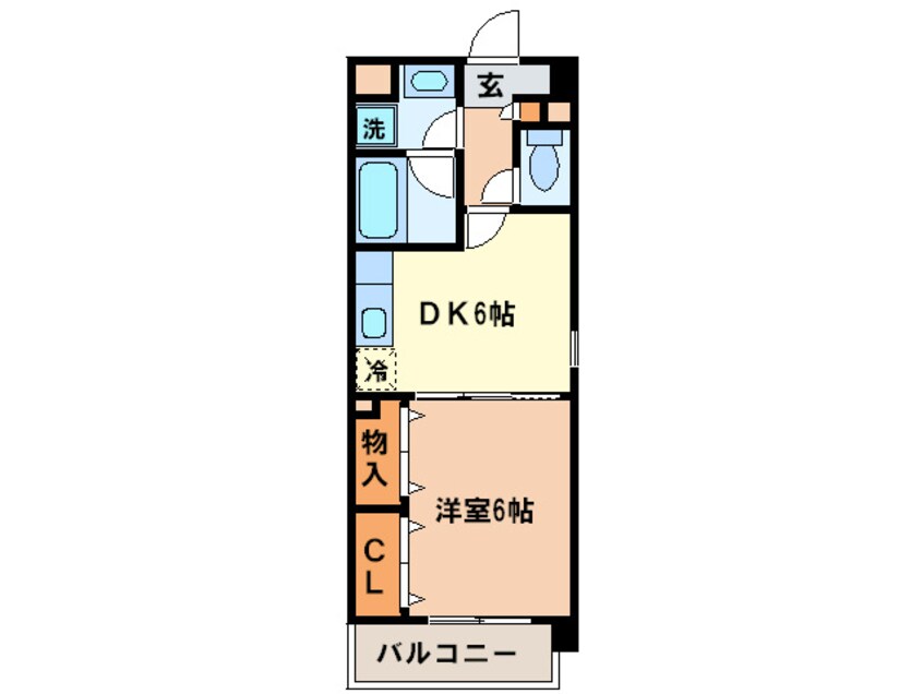 間取図 ハニ－・エストゥディオ