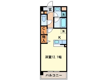 間取図 ハニ－・エストゥディオ