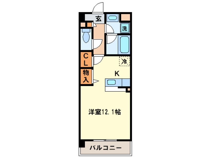 間取図 ハニ－・エストゥディオ