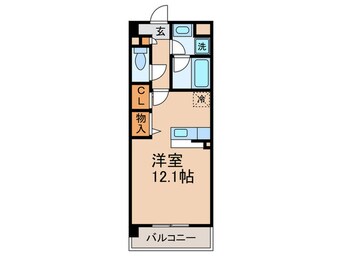 間取図 ハニ－・エストゥディオ
