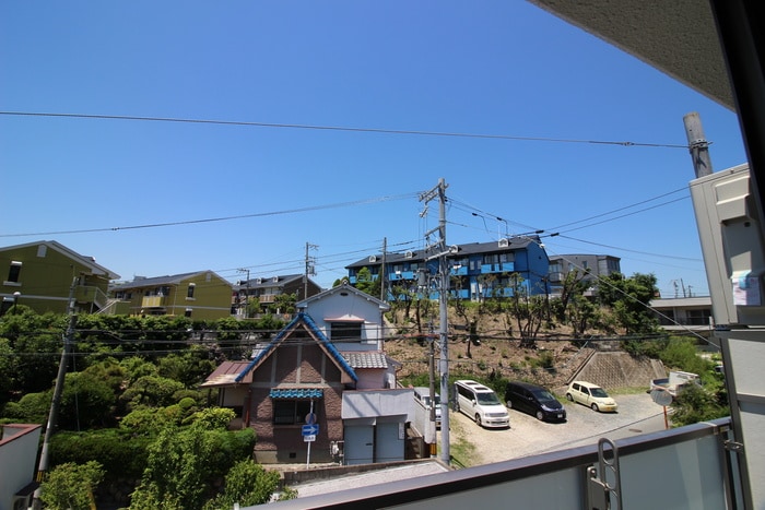 室内からの展望 ロイヤルコート千里山
