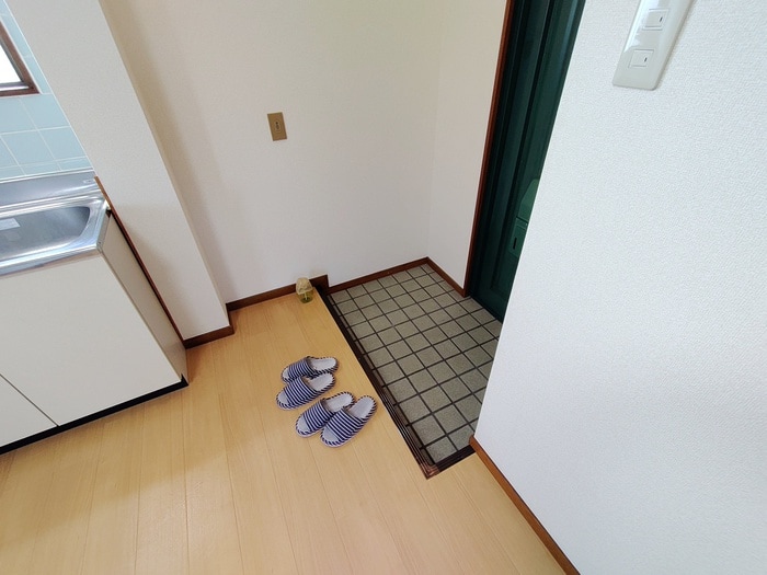 玄関 コーポ山崎