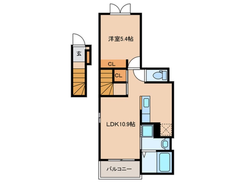 間取図 ルミエールⅡ