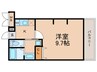 ジーイートワ 1Kの間取り
