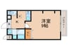 ジーイートワ 1Kの間取り