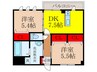 グランドパレス神田 2DKの間取り