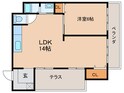 藤マンションの間取図