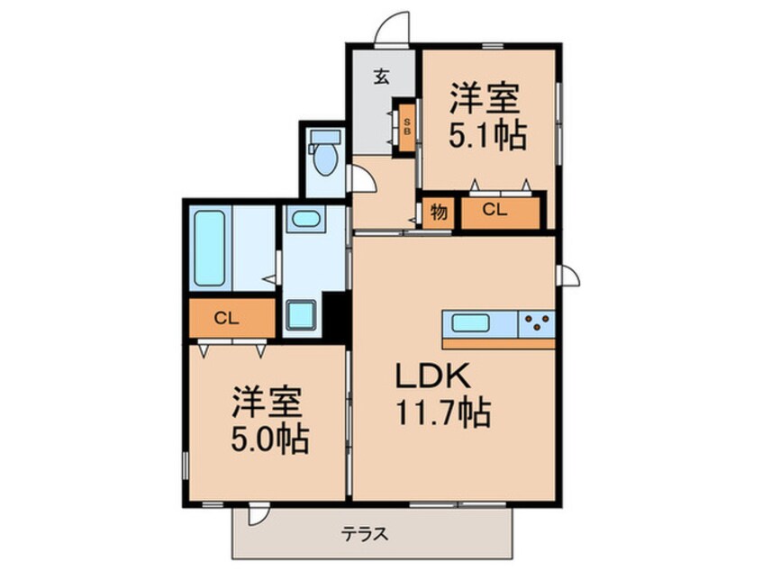 間取図 Grand Master 六甲道