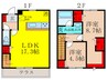 仮）ウエストフィールド１３ 2LDKの間取り