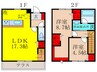 仮）ウエストフィールド１３ 2LDKの間取り