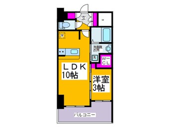 間取図 セレニテ桜川駅前プリエ