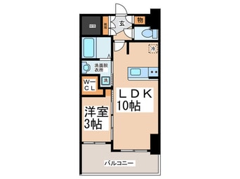間取図 セレニテ桜川駅前プリエ
