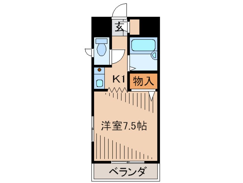 間取図 メゾン・ド・マキ