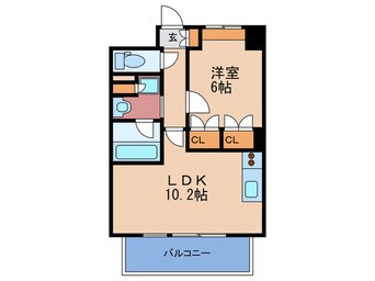 間取図 シティエール東梅田Ⅱ