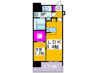 間取図 セレニテ堺筋本町プリエ