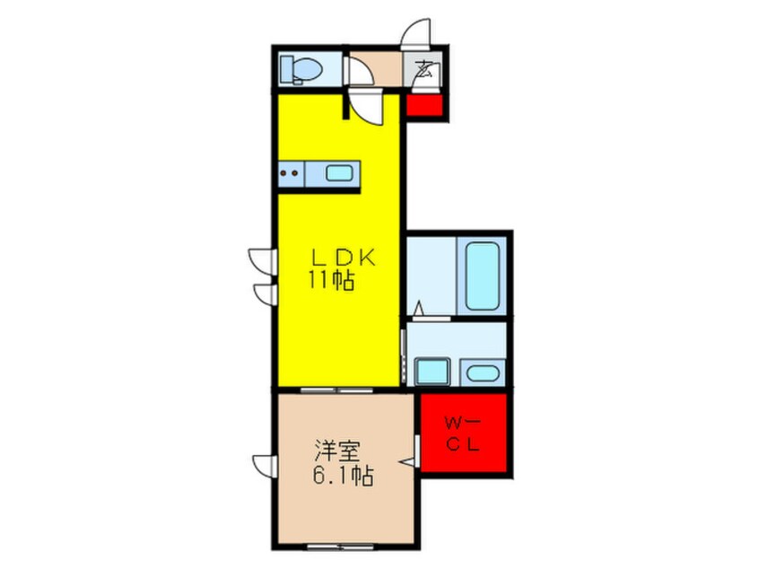 間取図 メゾンルシェル