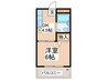 ヴィレッタ住吉 1DKの間取り