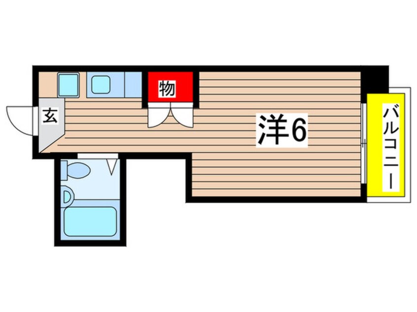 間取図 メゾンフロ－ル