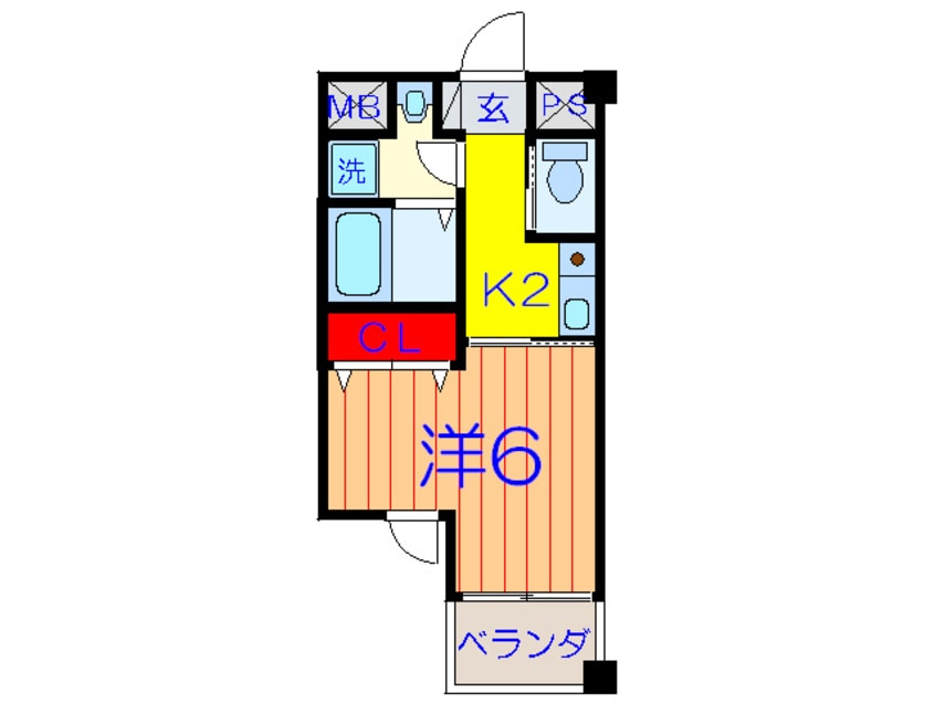 間取図 ハッピ－アウル