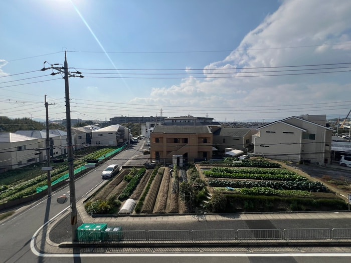 室内からの展望 GRAMM六地蔵A棟