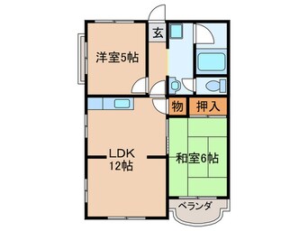 間取図 サンコーポムコ