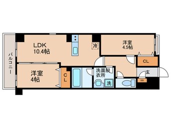 間取図 アベニュー瓢箪山