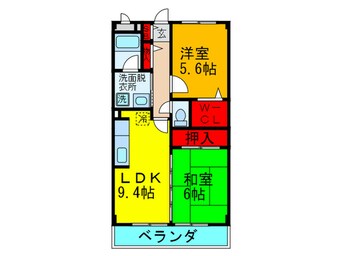 間取図 ミレニアム　ヴィラ