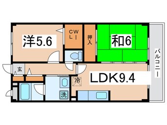 間取図 ミレニアム　ヴィラ