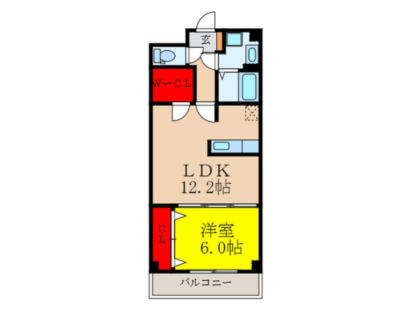 間取図 ボヌ－ルアヴニ－ル