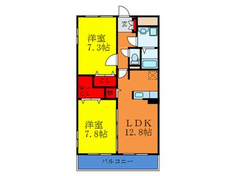 間取図 ボヌ－ルアヴニ－ル