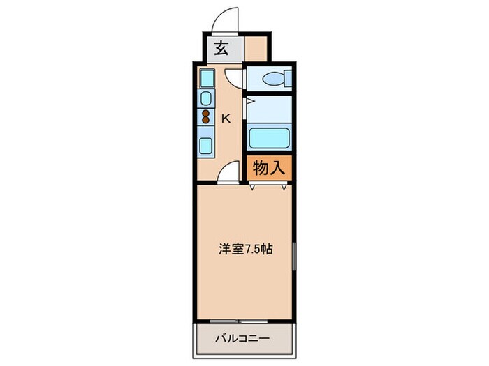 間取り図 梅田エクセルハイツ