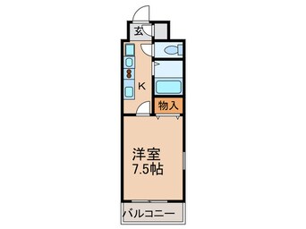 間取図 梅田エクセルハイツ