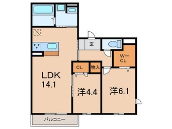 間取図 Ｍ＆Ｒ　ＡｉＫｉ