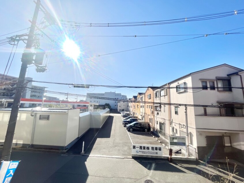室内からの展望 セイワパレス門真