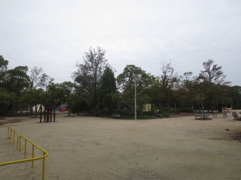 蓬川公園(公園)まで220m フジパレス出屋敷Ⅴ番館