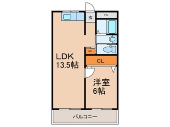 間取図 シャトーピープル