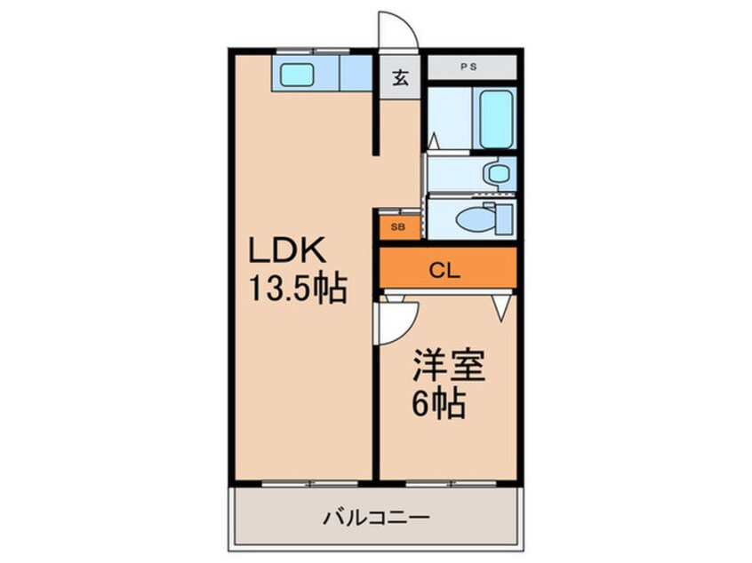 間取図 シャトーピープル