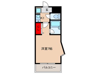 間取図 サントレノ箕面